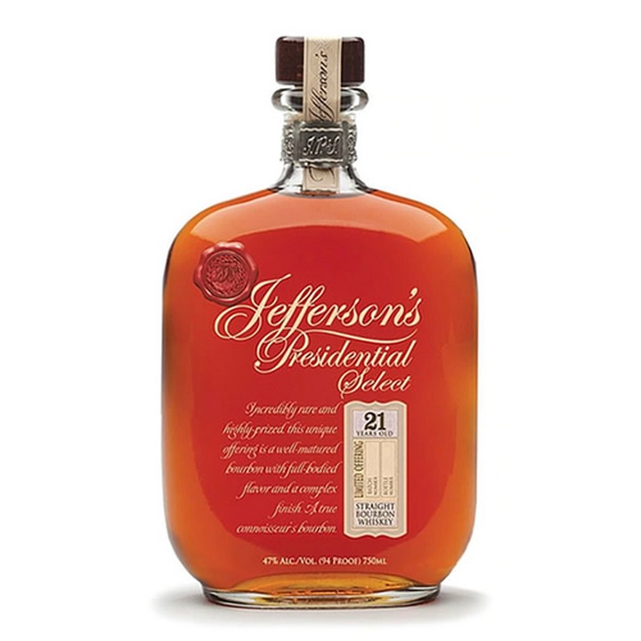 Jefferson's Presidential Select 21 Year Old Bourbon - 750ml
