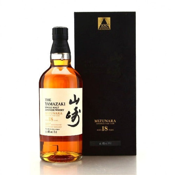Yamazaki 18 Year Old Mizunara Cask 100th Anniversary Limited Edition - 700ml