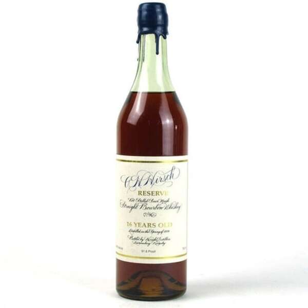 A.H. Hirsch 1974 16 Year Straight Bourbon Whiskey - Blue Wax 750ml
