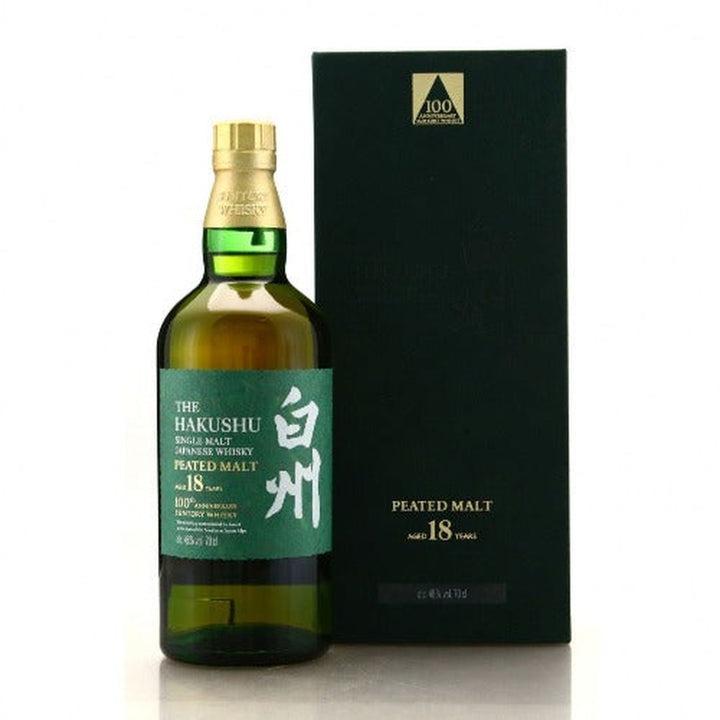 Hakushu 100th Anniversary Edition 18 Year Old Peated Single Malt Whisky - 700ml