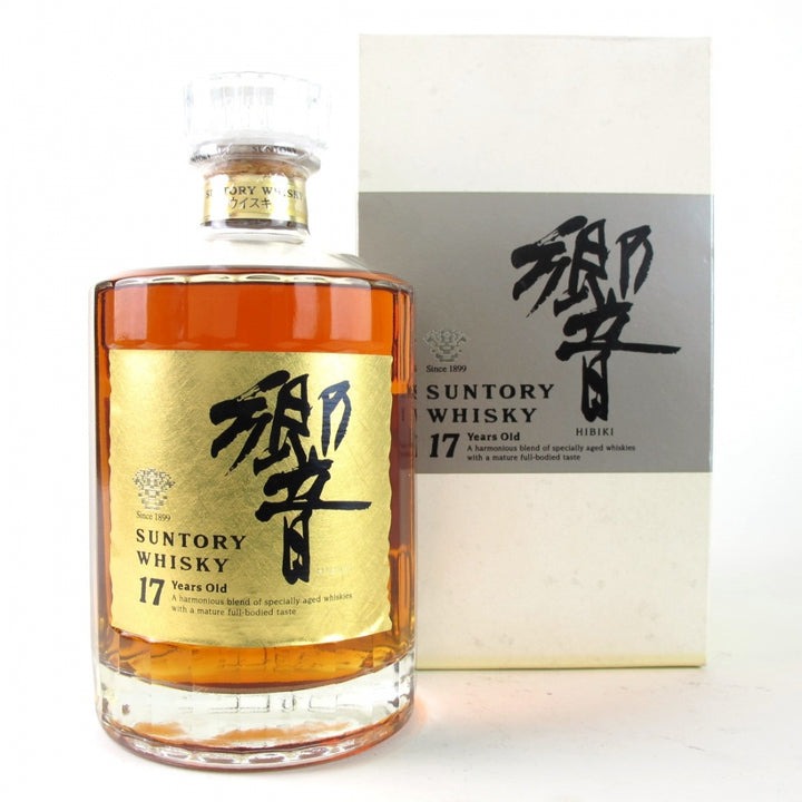 Vintage Hibiki 17 Year Old 1st Edition Gold Label with Box - 750ml