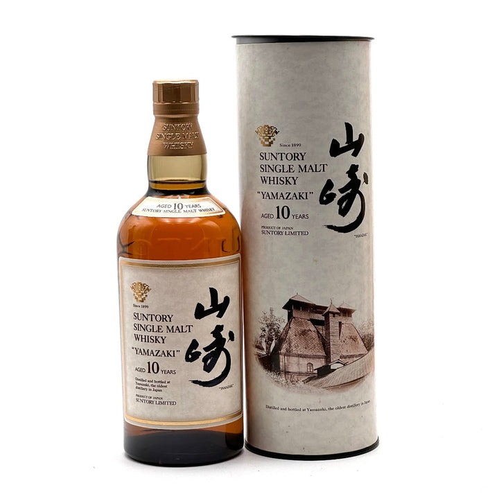 Vintage Yamazaki 10 Year Old Flower Crest Single Malt Whisky - 700ml