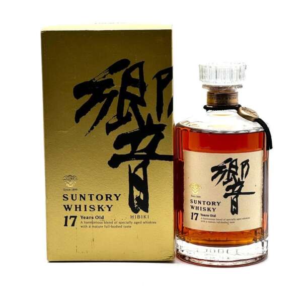 Vintage Hibiki 17 Year Flower Crest Circa 2003 - 700ml