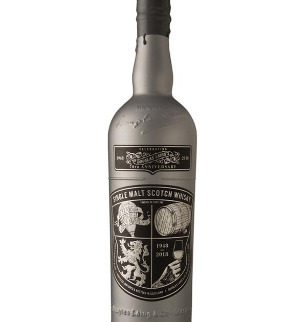 Douglas Laing XOP Platinum 70th Anniversary Bottling 1996 Single Malt Scotch Whisky 70cl