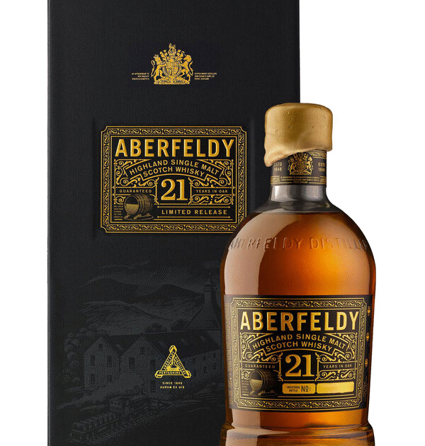 Aberfeldy 21 Year Old Highland Single Malt Scotch Whisky 70cl