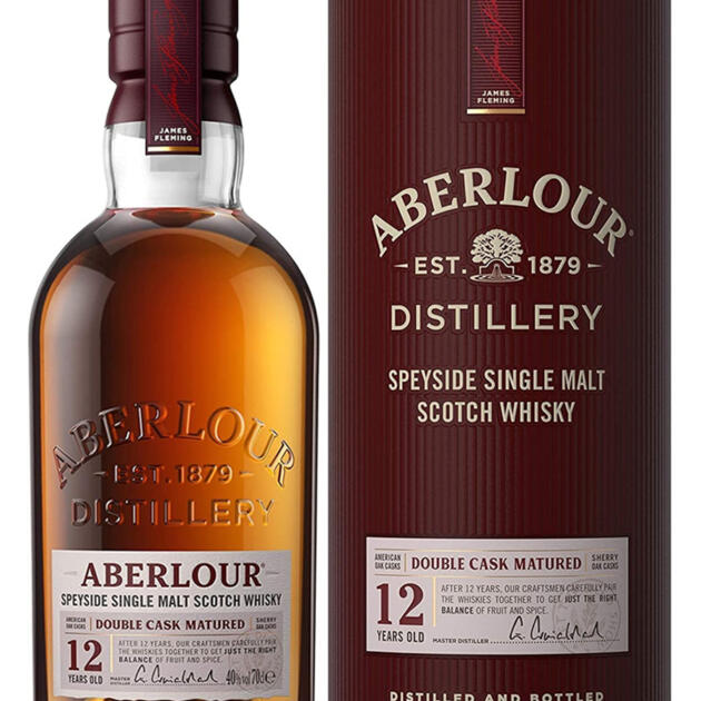 Aberlour 12 Year Old Double Cask Matured Speyside Single Malt Scotch Whisky 70cl