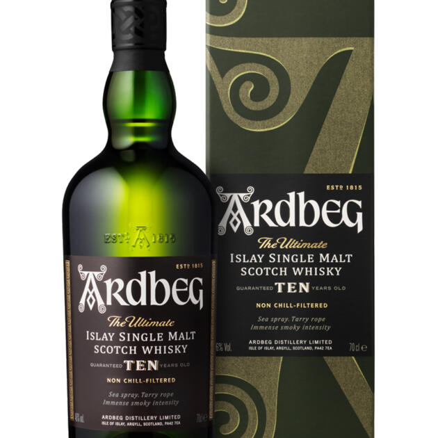 Ardbeg 10 Year Old Islay Single Malt Scotch Whisky 70cl