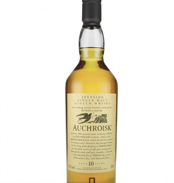 Auchroisk 10 Year Old Flora and Fauna Speyside Single Malt Scotch Whisky 70cl