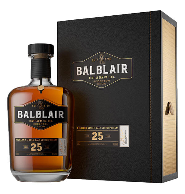 Balblair 25 Year Old Highland Single Malt Scotch Whisky 70cl