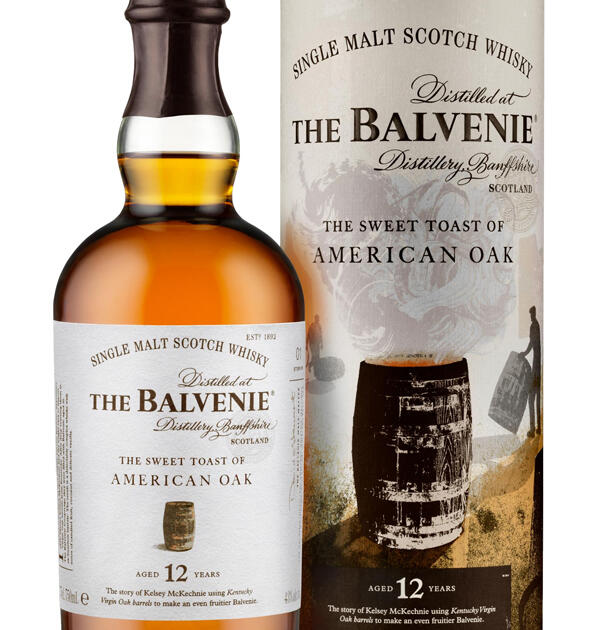 Balvenie 12 Year Old Sweet Toast of American Oak Speyside Single Malt Scotch Whisky 70cl