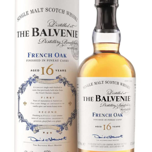 Balvenie 16 Year Old French Oak Pineau Cask Single Malt Scotch Whisky 70cl