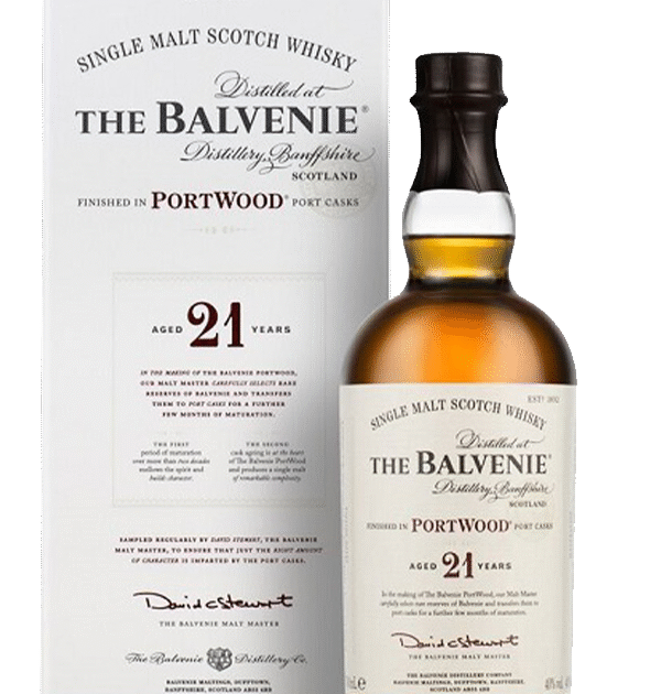 Balvenie 21 Year Old Port Wood Speyside Single Malt Scotch Whisky 70cl