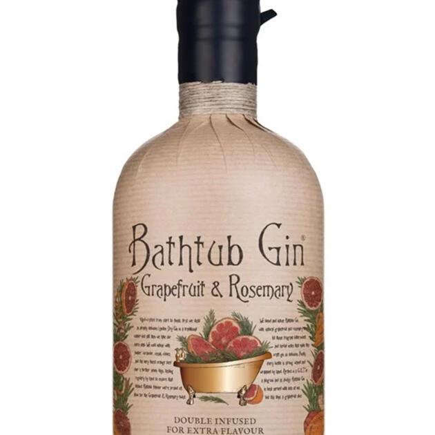 Bathtub Gin Grapefruit And Rosemary 70cl