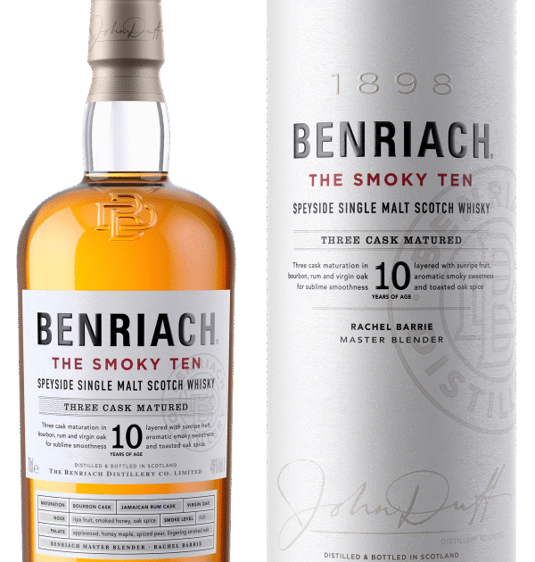 Benriach The Smoky Ten 10 Year Old Speyside Single Malt Scotch Whisky 70cl