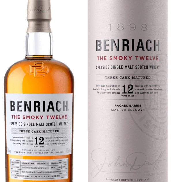 Benriach The Smoky Twelve 12 Year Old Speyside Single Malt Scotch Whisky 70cl