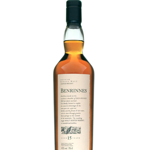 Benrinnes 15 Year Old Flora and Fauna Speyside Single Malt Scotch Whisky 70cl