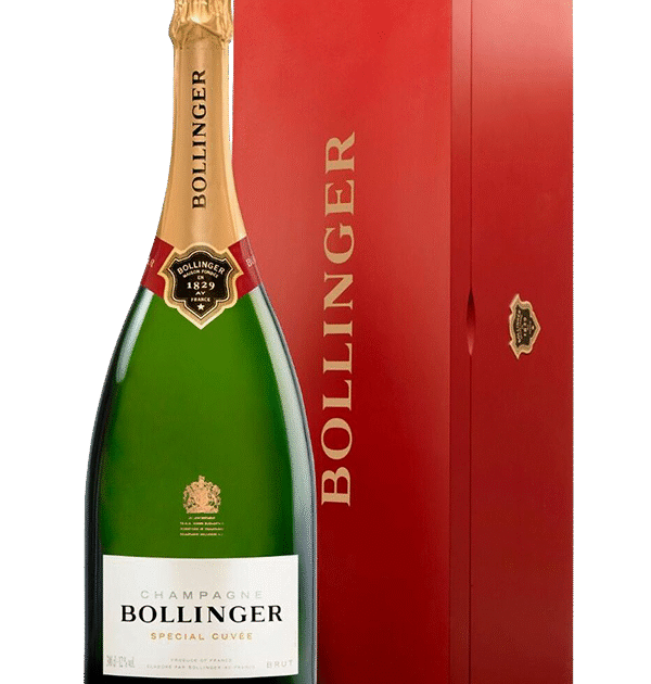 Bollinger Special Cuvee NV Champagne Jeroboam Wooden Gift Box 3L