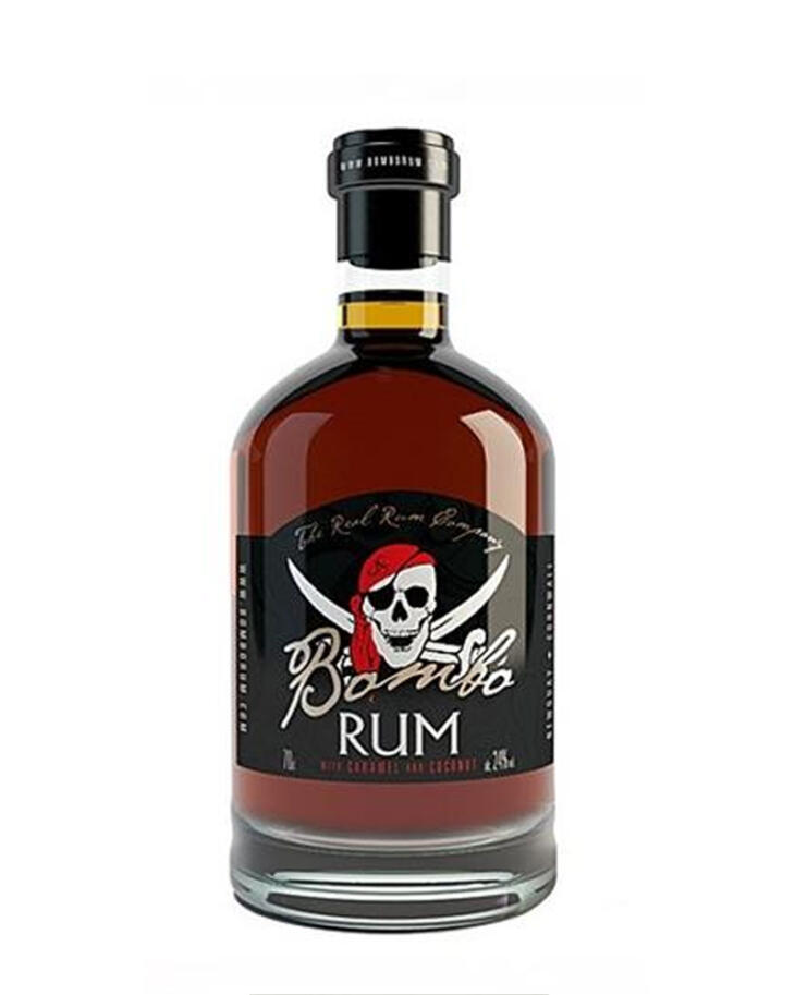 Bombo Rum Liqueur Caramel and Coconut 24% 70cl
