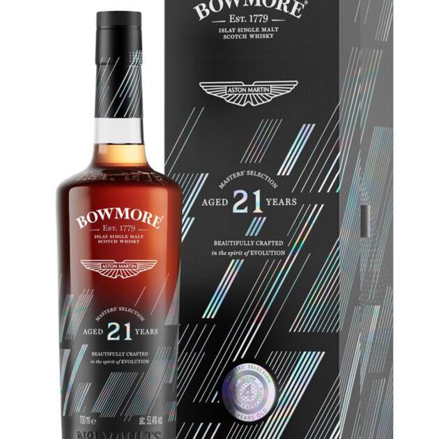 Bowmore 21 Year Old Aston Martin Masters Selection Edition 4 Islay Single Malt Scotch Whisky 70cl
