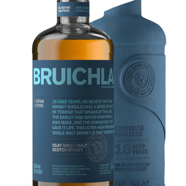 Bruichladdich 18 Year Old Re/Define Islay Single Malt Scotch Whisky 70cl