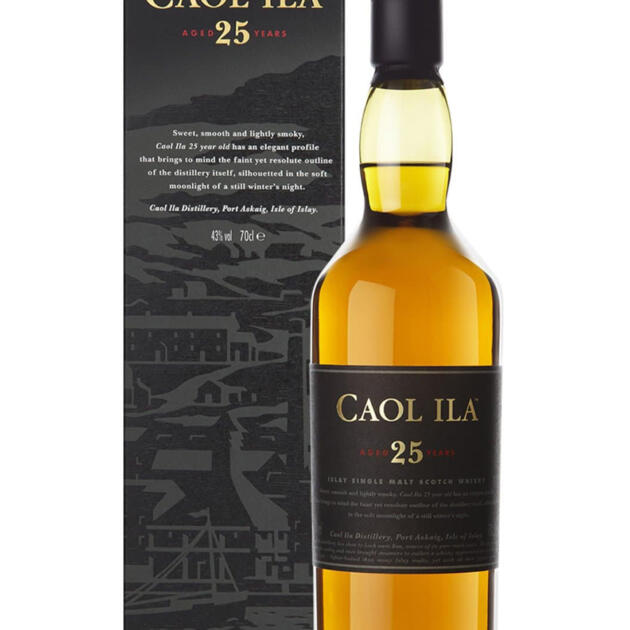 Caol Ila 25 Year Old Islay Single Malt Scotch Whisky 70cl