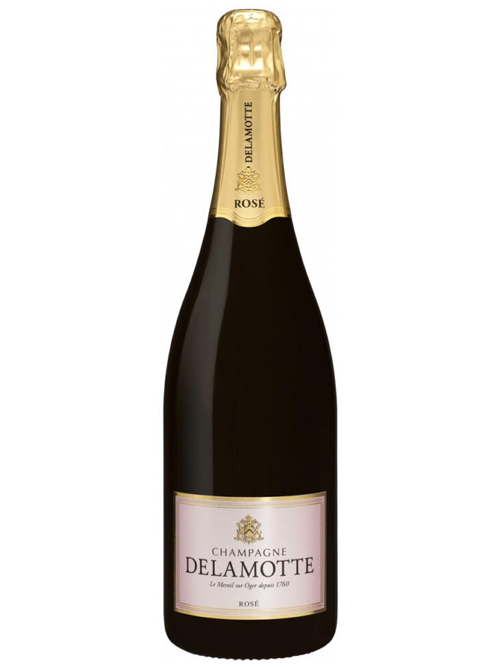 Champagne Delamotte Rose Brut NV Champagne 75cl