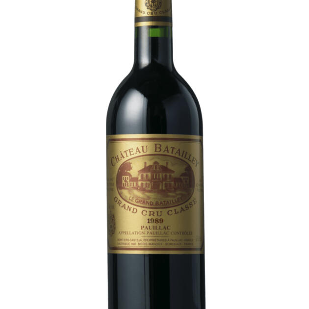 Chateau Batailley 1989 Vintage Pauillac Bordeaux France Red Wine 75cl