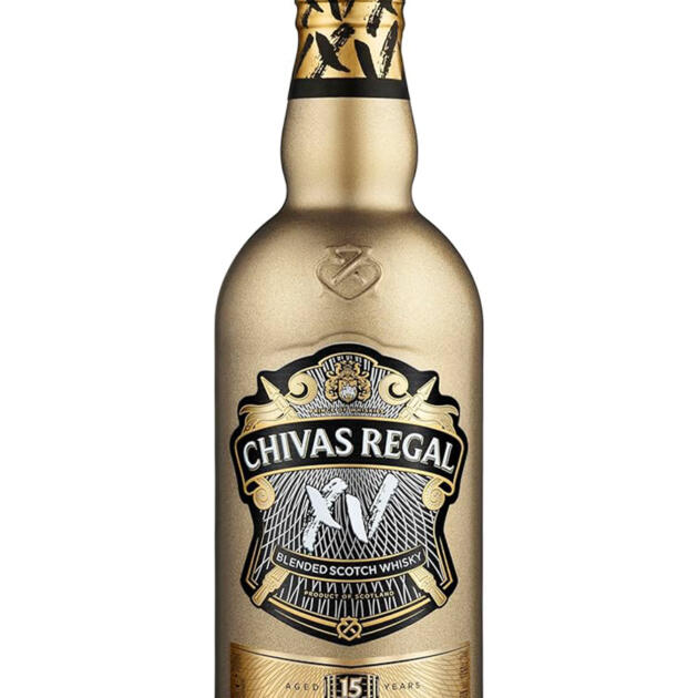 Chivas Regal 15 Year Old XV Gold Bottle Blended Scotch Whisky 70cl