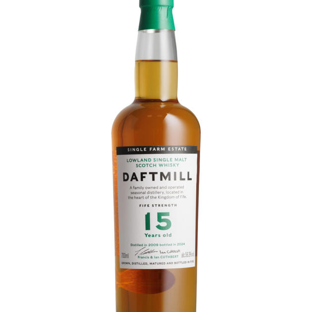 Daftmill 15 Year Old Fife Strength 2024 Release 56.3% Lowland Single Malt Scotch Whisky 70cl