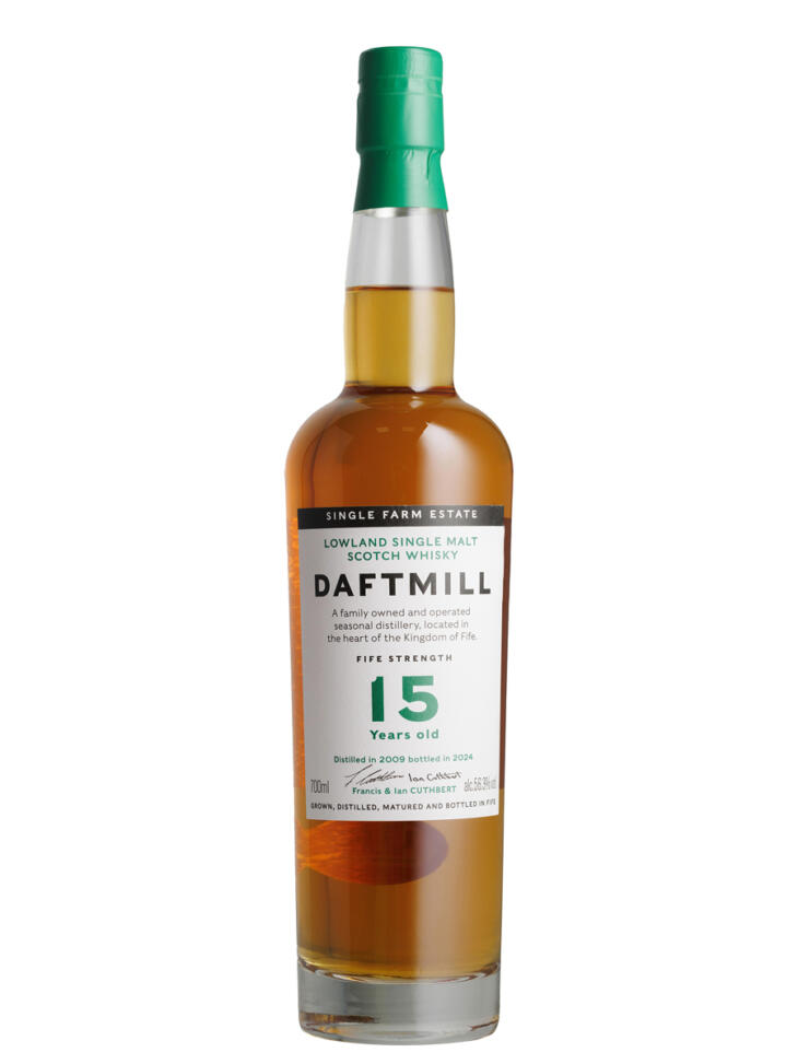 Daftmill 15 Year Old Fife Strength 2024 Release 56.3% Lowland Single Malt Scotch Whisky 70cl