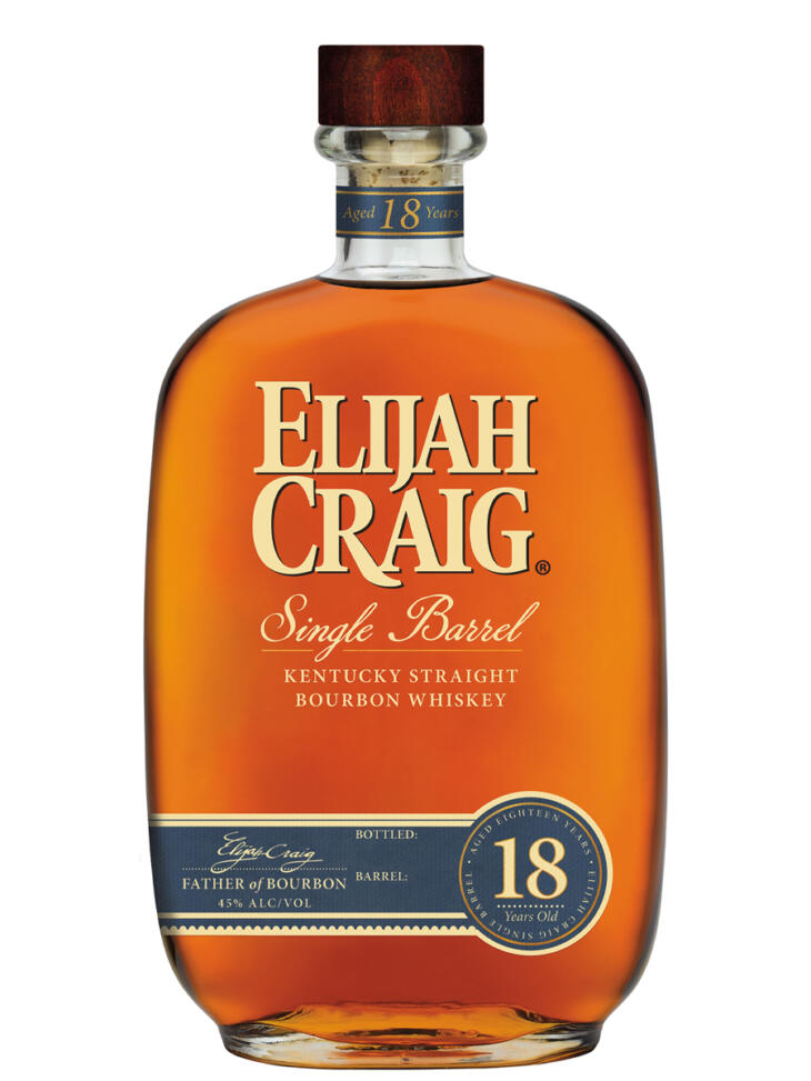 Elijah Craig 18 Year Old Single Barrel Bourbon 70cl