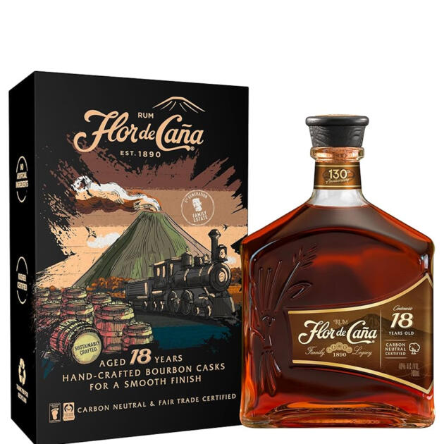 Flor de Cana Centenario 18 Year Old Rum 70cl