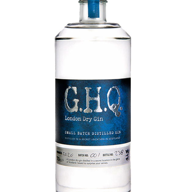 GHQ London Dry Gin 70cl