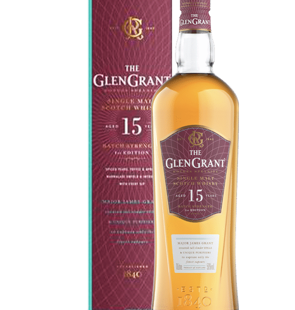 Glen Grant 15 Year Old Batch Strength Speyside Single Malt Scotch Whisky 70cl