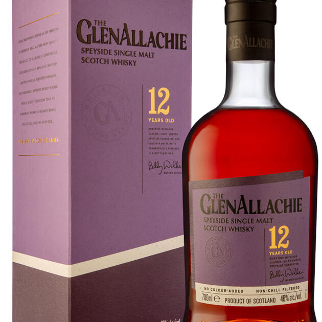 GlenAllachie 12 Year Old Speyside Single Malt Scotch Whisky 70cl