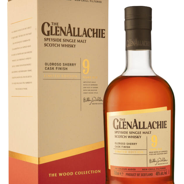 GlenAllachie Sherry Series 2014 Oloroso Speyside Single Malt Scotch Whisky 70cl