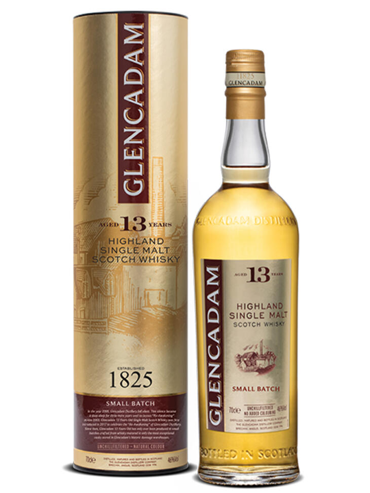 Glencadam 13 Year Old Highland Single Malt Scotch Whisky 70cl