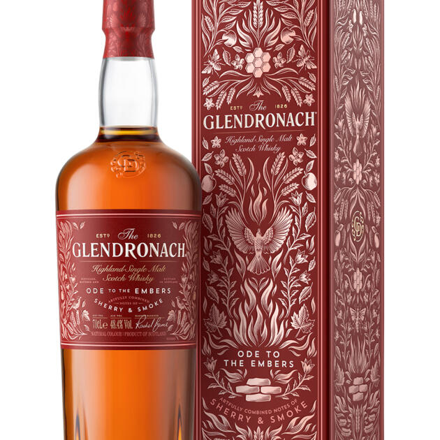 Glendronach Ode to the Embers Sherry and Smoke Highland Single Malt Scotch Whisky 70cl