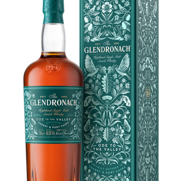 Glendronach Ode to the Valley Sherry and Port Casks Highland Single Malt Scotch Whisky 70cl