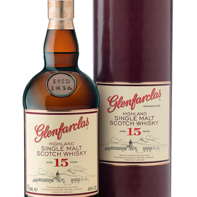 Glenfarclas 15 Year Old Speyside Single Malt Scotch Whisky 70cl