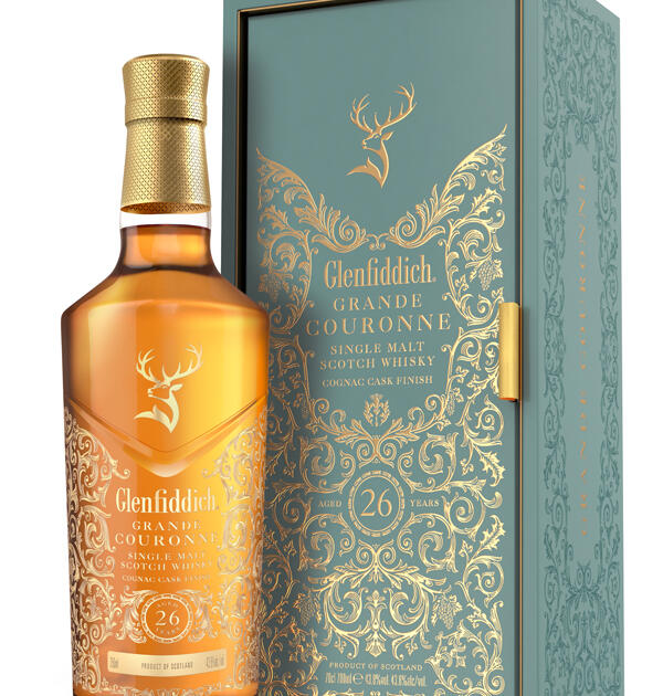 Glenfiddich Grande Couronne 26 Year Old Speyside Single Malt Scotch Whisky 70cl