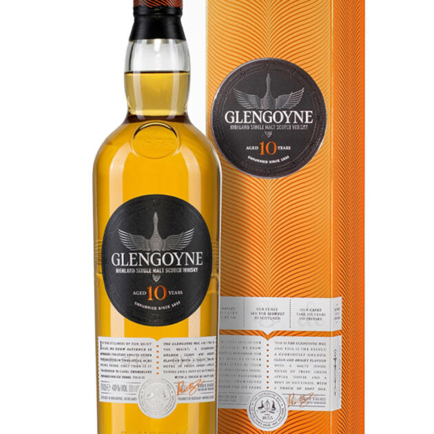 Glengoyne 10 Year Old Highland Single Malt Scotch Whisky 70cl
