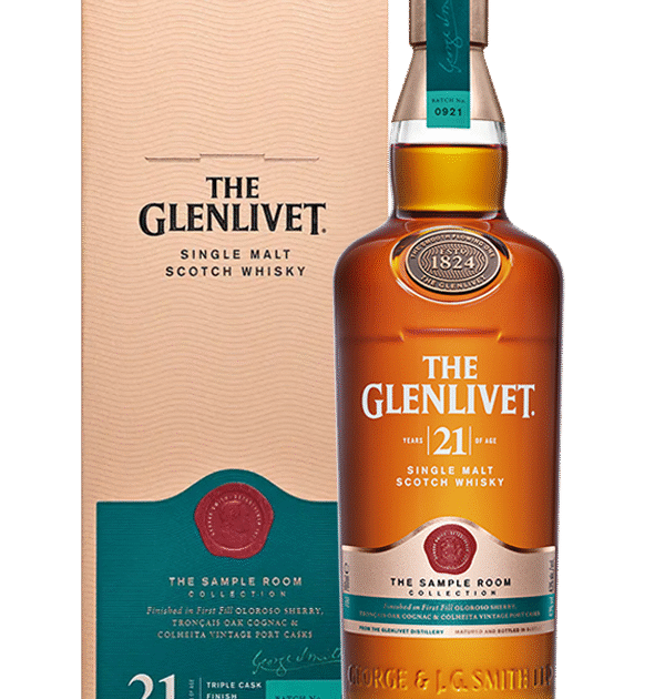 Glenlivet 21 Year Old The Sample Room Collection Speyside Single Malt Scotch Whisky 70cl