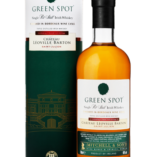 Green Spot Chateau Leoville Barton Bordeaux Finish Single Pot Still Irish Whiskey 70cl