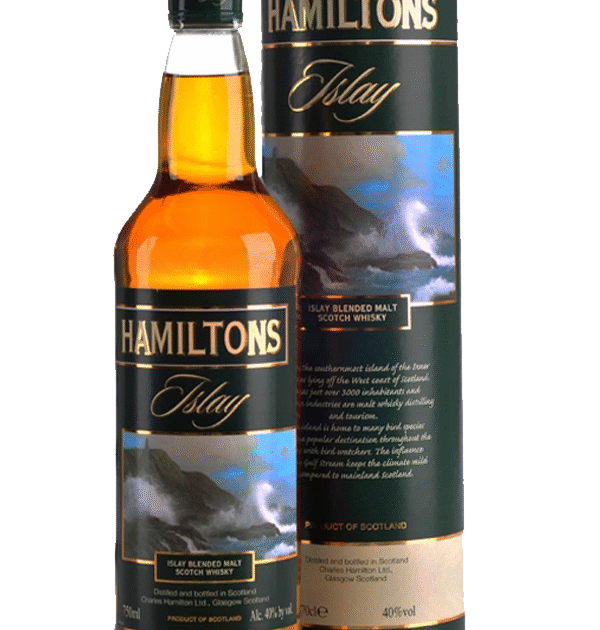 Hamiltons Islay Blended Malt Scotch Whisky 70cl