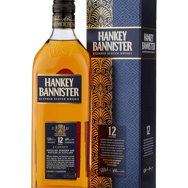 Hankey Bannister 12 Year Old Regency Blended Scotch Whisky 70cl
