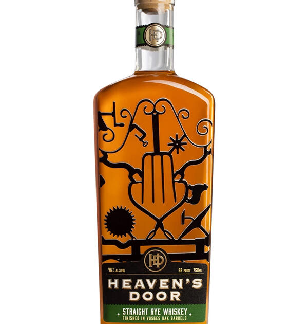 Heaven’s Door Straight Rye Whiskey 70cl