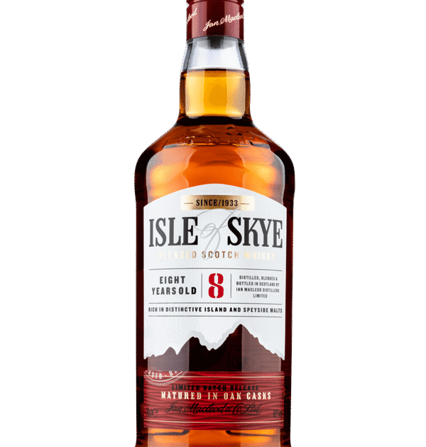 Isle of Skye 8 Year Old Blended Scotch Whisky 70cl