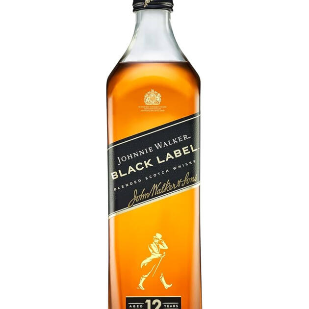 Johnnie Walker Black Label 12 Year Old Blended Scotch Whisky 70cl