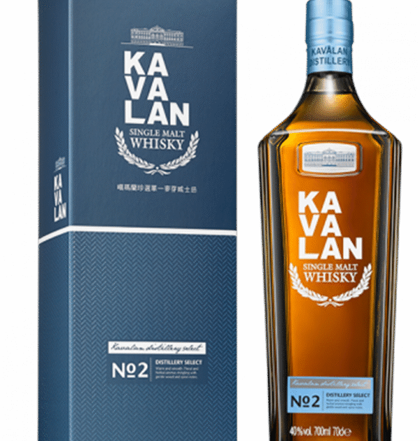 Kavalan Distillery Select No.2 Single Malt Taiwanese Whisky 70cl
